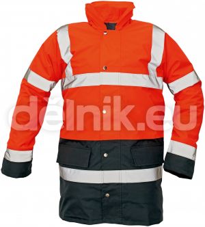 SEFTON zimní reflexní bunda - červená