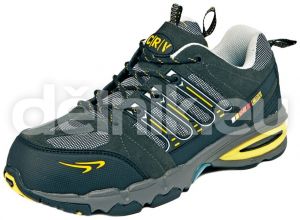 TOOLIK S1P HRO polobotka bezpečnostní - černá/žlutá