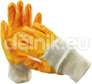 HARRIER ECO HS-04-009 pracovní rukavice máčené v nitrilu
