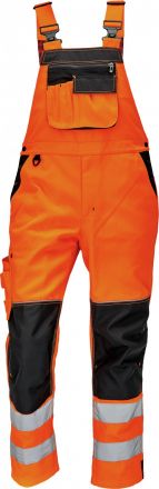 KNOXFIELD HI-VIS kalhoty s laclem oranžová