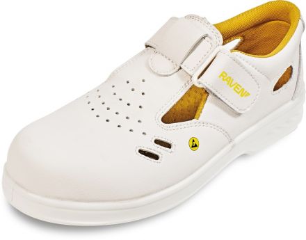 RAVEN S1 ESD sandál bezpečnostní - bílá