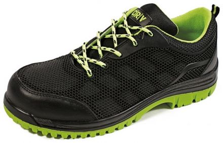 ISSEY S1P polobotka bezpečnostní - černá/zelená