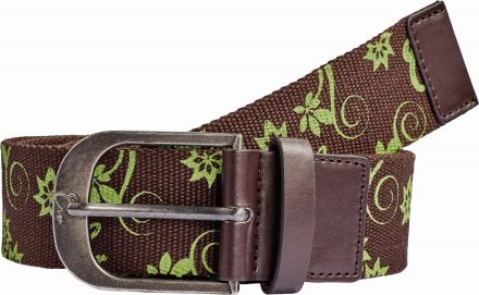 YOWIE opasek hnědá/zelená