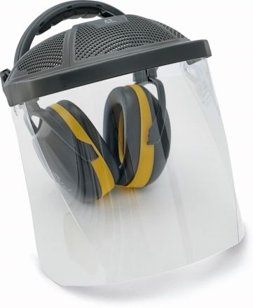 SET sluchátka/PC štít