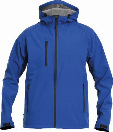 BEGNA softshellová bunda modrá