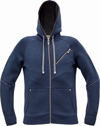 NEURUM mikina s kapucí navy
