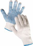 PLOVER pracovní rukavice s PVC terčíky