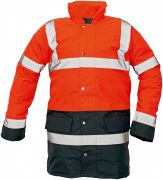 SEFTON zimní reflexní bunda - červená