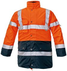BIROAD HV bunda reflexní oranžová