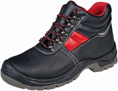 JENA SC-03-003 S3 kotníková bezpečnostní obuv - černá/červená