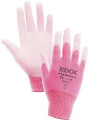 PRETTY PINK nylonové rukavice