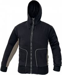 STANMORE hnědá mikina s kapucí