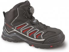 OMAHA 6120-S1P kotníková bezpečnostní obuv - kožená v kombinaci s textilem