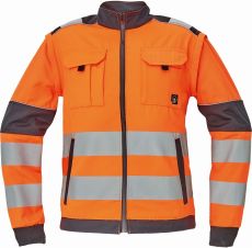 MAX VIVO HI-VIS bunda oranžová