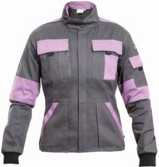 MAX SUMMER LADY bunda šedá/fialová