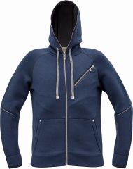 NEURUM mikina s kapucí navy